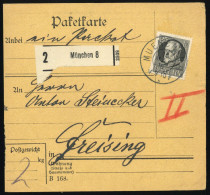 1916, Altdeutschland Bayern, 98 II A, Brief - Other & Unclassified