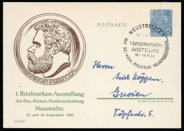 1956, DDR, PP 4/21, Brief - Other & Unclassified