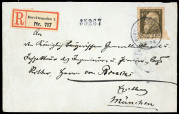 1911, Altdeutschland Bayern, 82 II, Brief - Other & Unclassified