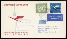 1955, Bundesrepublik Deutschland, 207 U.a., Brief - Andere & Zonder Classificatie