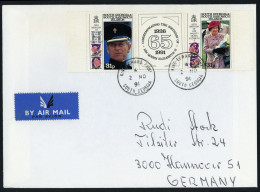 1991, Falkland Abhängige Gebiete F Süd Georgien, 190-91, Brief - Falkland Islands