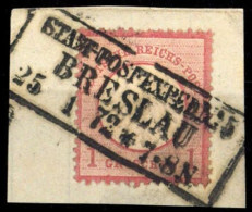 1872, Deutsches Reich, 4, Briefst. - Autres & Non Classés