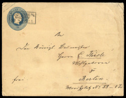 1855, Altdeutschland Preussen, U 12 B, Brief - Other & Unclassified