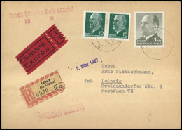 1961, DDR, 1087, 846, Brief - Altri & Non Classificati