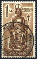 1947, Französische Zone Rheinland Pfalz, 15 IV, Gest. - Altri & Non Classificati