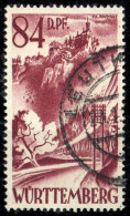 1948, Französische Zone Württemberg, 26 PF V, Gest. - Altri & Non Classificati