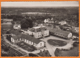 CPSM  De 56  GUEMENE  L'Hopital   Vue Aérienne  Non écrite - Guemene Sur Scorff