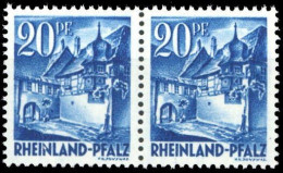 1947, Französische Zone Rheinland Pfalz, 7 PF II, ** - Autres & Non Classés