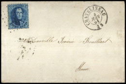 1863, Belgien, 12 B, Brief - Sonstige & Ohne Zuordnung