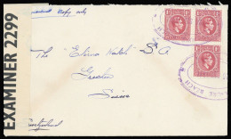 1938, Jamaica, 120 (3), Brief - Jamaique (1962-...)