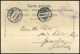 1900, Schweiz, Brief - Other & Unclassified