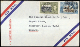 1938, Trinidad Und Tobago, 138, 141, Brief - Trinidad Y Tobago (1962-...)