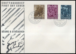 1960, Liechtenstein, 399-401, FDC - Autres & Non Classés