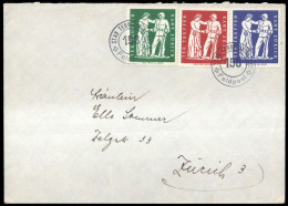 1939, Schweiz Soldatenmarken, Brief - Vignetten
