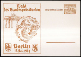 1954, Berlin, PP 1/11, Brief - Altri & Non Classificati