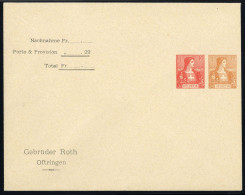 1907, Schweiz, PU (98-99), Brief - Autres & Non Classés