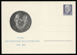 1965, DDR, PP 7/12, Brief - Other & Unclassified