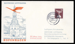 1957, Luftfahrt,Flugpost,Lufthansa, Brief - Non Classés