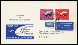 1955, Bundesrepublik Deutschland, 208, 205, Brief - Autres & Non Classés