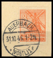 1946, SBZ Mecklenburg Vorpommern, 34 Y, Briefst. - Autres & Non Classés