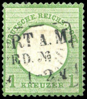 1872, Deutsches Reich, 23 FM, Briefst. - Altri & Non Classificati