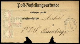 1876, Altdeutschland Bayern, P 5 (4), Briefst. - Andere & Zonder Classificatie