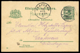 1902, Altdeutschland Bayern, P 58 II/02 A, Brief - Other & Unclassified