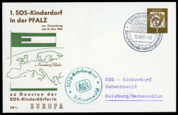 1961, Bundesrepublik Deutschland, PU 16/1, Brief - Andere & Zonder Classificatie