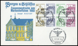 1980, Bundesrepublik Deutschland, HBl. 28, Brief - Other & Unclassified