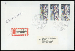 1990, Bundesrepublik Deutschland, 1450 (3), Brief - Autres & Non Classés
