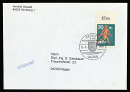 1970, Bundesrepublik Deutschland, 634, Brief - Sonstige & Ohne Zuordnung