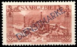 1927, Saar, D 21 Var., ** - Other & Unclassified