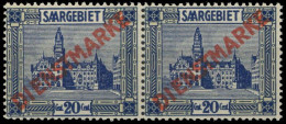 1922, Saar, D 5 XXIV, ** - Autres & Non Classés