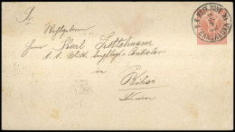 1882, Bosnien Und Herzegowina (Österr.), U 1, Brief - Bosnië En Herzegovina