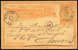 1897, Belgisch Kongo, P 15, Brief - Africa (Varia)