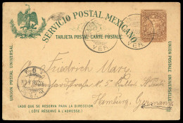 1897, Mexiko, P 89, Brief - Mexique