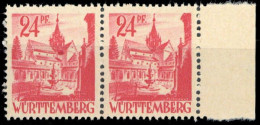 1947, Französische Zone Württemberg, 8 PF IV, ** - Andere & Zonder Classificatie