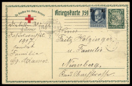 1914, Altdeutschland Bayern, P 97/01 U.a., Brief - Other & Unclassified