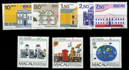 1983, Macau, 497-504, ** - Andere & Zonder Classificatie