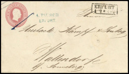 1855, Altdeutschland Preussen, U 11 A A, Brief - Sonstige & Ohne Zuordnung