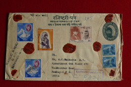 Nepal Registered Letter Everest King  Montagne Mountaineering Escalade Alpinisme - Escalada