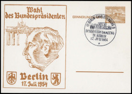 1954, Berlin, PP 1/11, Brief - Altri & Non Classificati