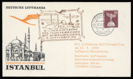 1956, Luftfahrt,Flugpost,Lufthansa, Brief - Sin Clasificación