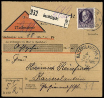 1914, Altdeutschland Bayern, 103 I, Brief - Andere & Zonder Classificatie