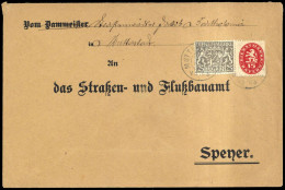 1916, Altdeutschland Bayern, D 46, 21 Y, Brief - Otros & Sin Clasificación