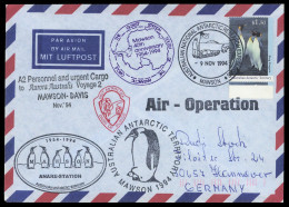 1993, Australische Gebiete In Der Antarktis, 97, Brief - Other & Unclassified