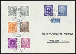 1951, Bundesrepublik Deutschland, 125, 179 U.a., Brief - Andere & Zonder Classificatie