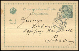 1900, Bosnien Und Herzegowina (Österr.), P 7, Brief - Bosnien-Herzegowina