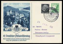 1936, Deutsches Reich, PP 142 C3/01, Brief - Andere & Zonder Classificatie