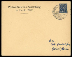 1922, Deutsches Reich, PU 75, Brief - Other & Unclassified